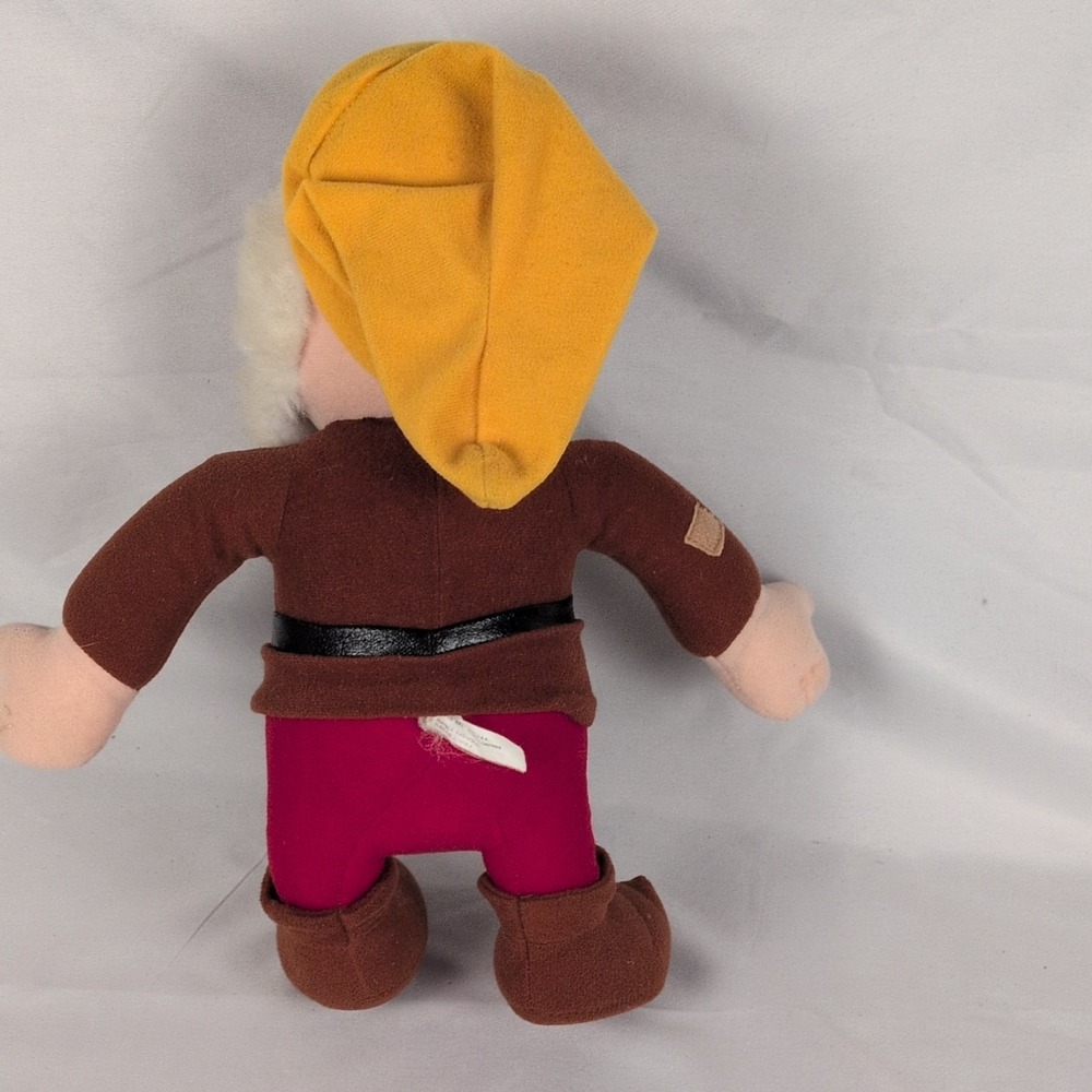 Snow White And The Seven Dwarves Happy 11" Disney Plush Vintage 1993 - Picture 6 of 7